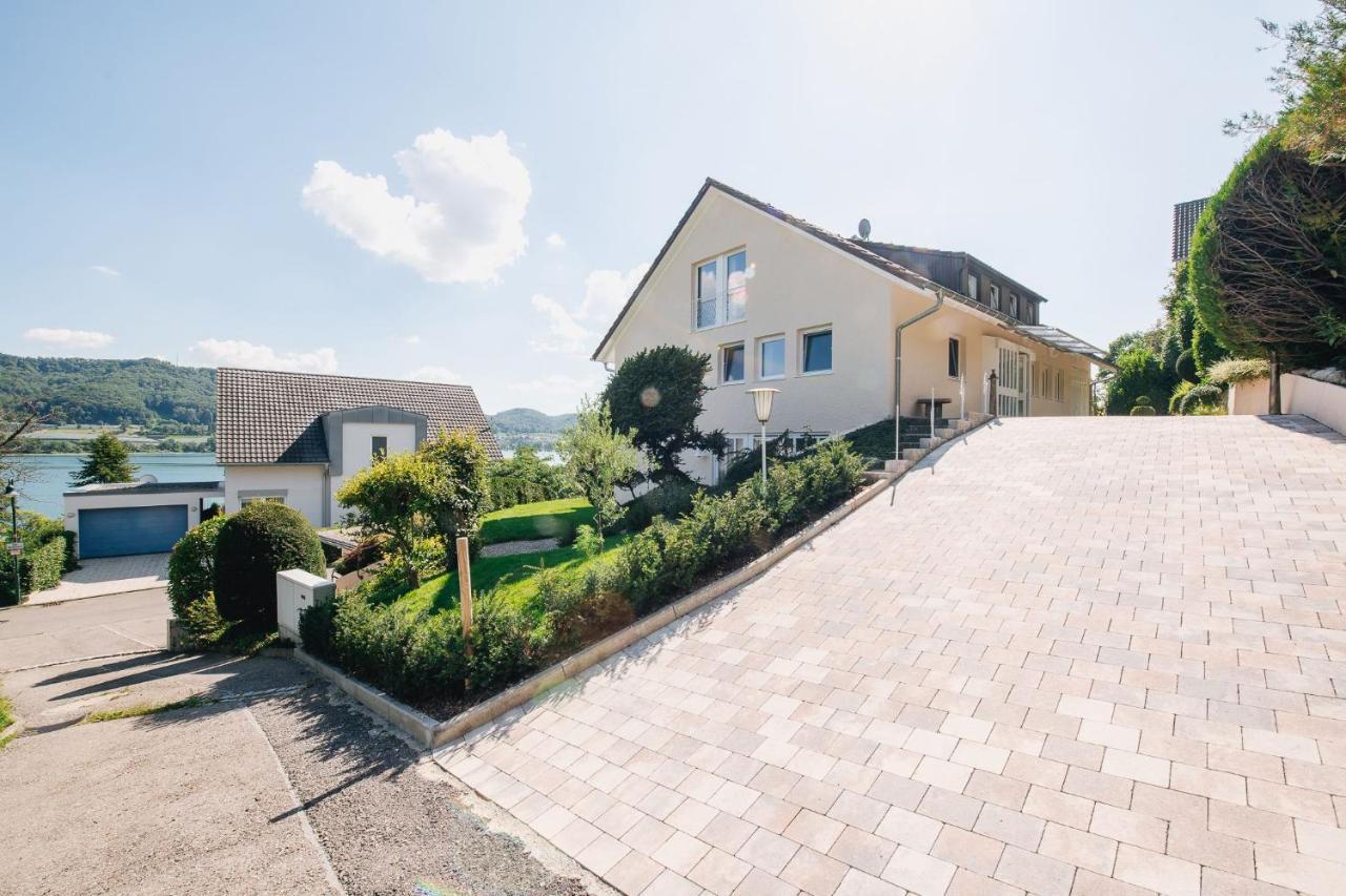 Ferienwohnung Menzer Am See Ohningen Exterior foto